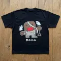 Siyah Mummy Domo Kun Anime Unisex T-Shirt