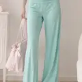Turkuaz Sabduedd Coral teal Yoga Pantolon