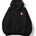 Unisex 101 The Negroni Club Göğüs Sweatshirt Siyah