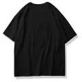 Reverse Taş Baskılı Tshirt Siyah