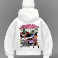Your Brand Detail Full Mask Oversize Hırka