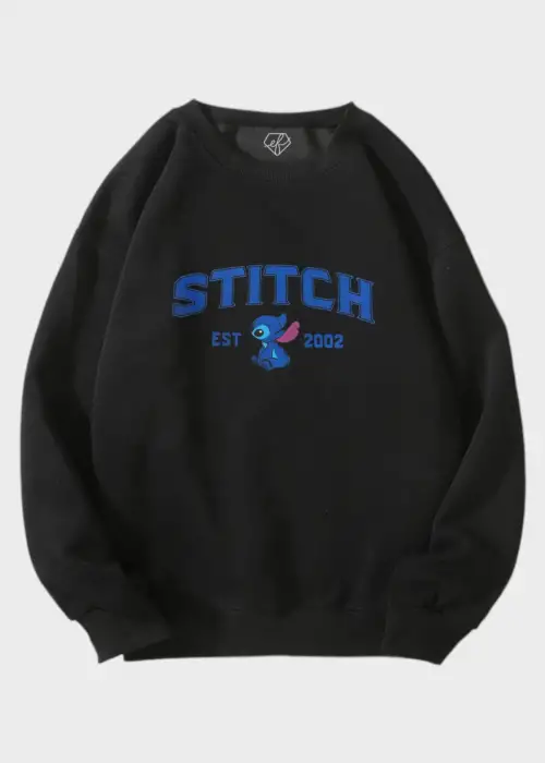 3 İplik Şardonlu Stitch Sweatshirt