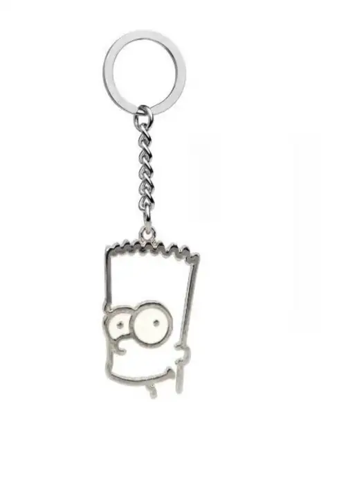 Simpsons Bart Simpson Anahtarlık Simpsonlar Çizgi Film Anahtarlık