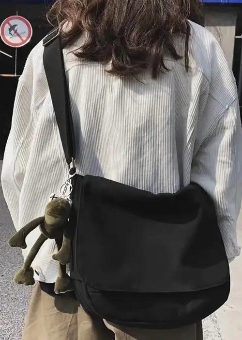 Postacı Çanta Unisex Sokak Tarzı