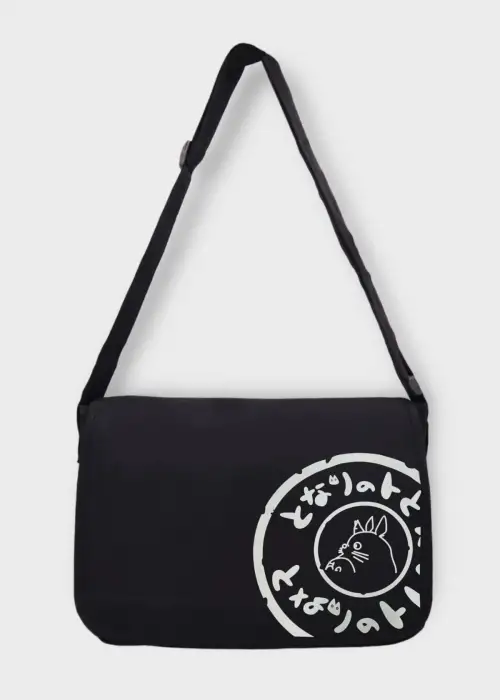 Siyah Totoro Postacı Çanta