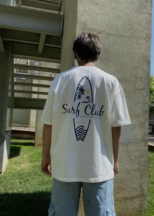 Surf Club Oversize Tişört