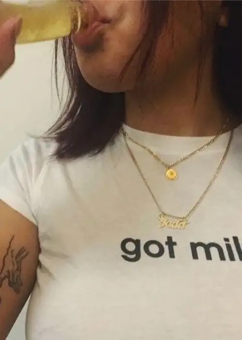 Got Milf Baskılı Crop