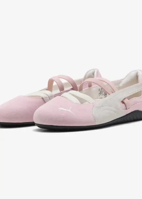 Pembe Speedcat Shıny Babet Ayakkabı