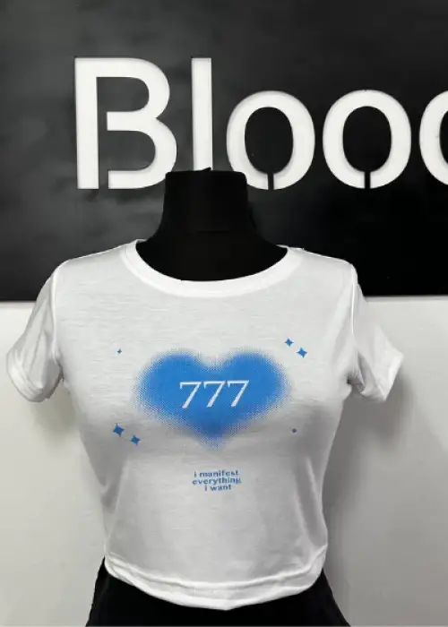 777 Manifest Crop Top