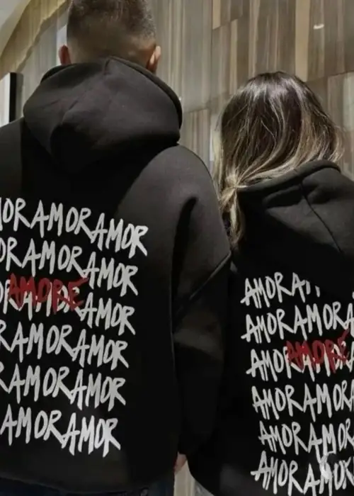 Amore Sevgililer Günü Özel Oversize Sweatshirt