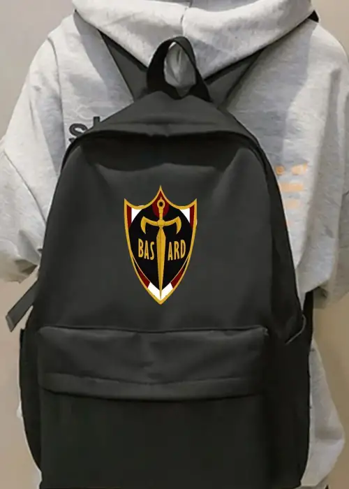 Anime Basard Baskılı Sırt Çantası