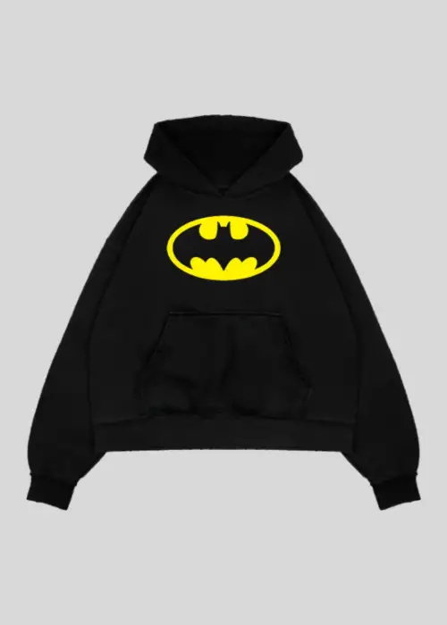Batman 3iplik kalın Hoodie