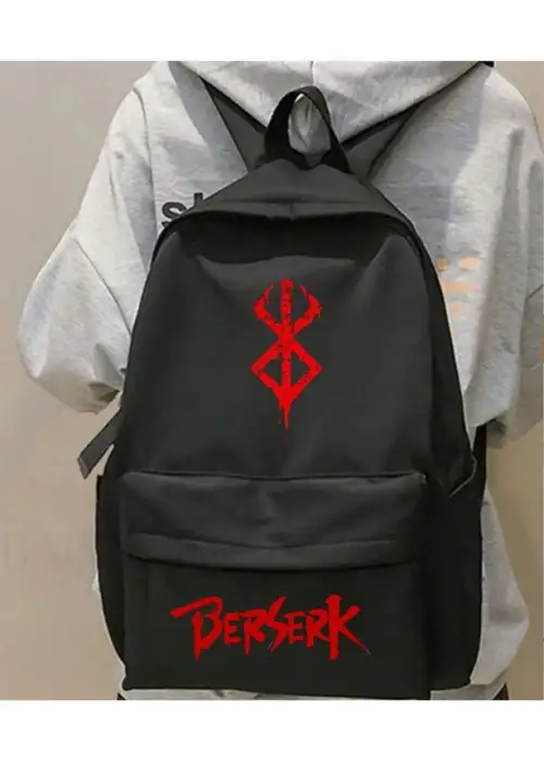 Berserk Baskılı Unisex Okul Sırt Çantası
