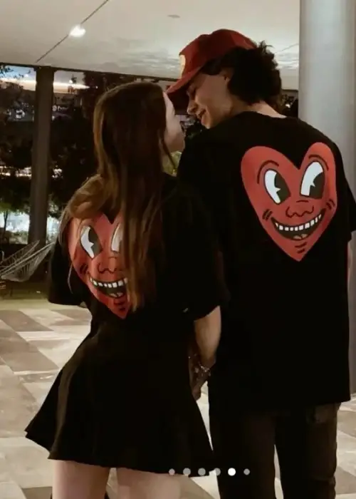 Best Heart Sevgililer Günü Detail Oversize T-Shirt