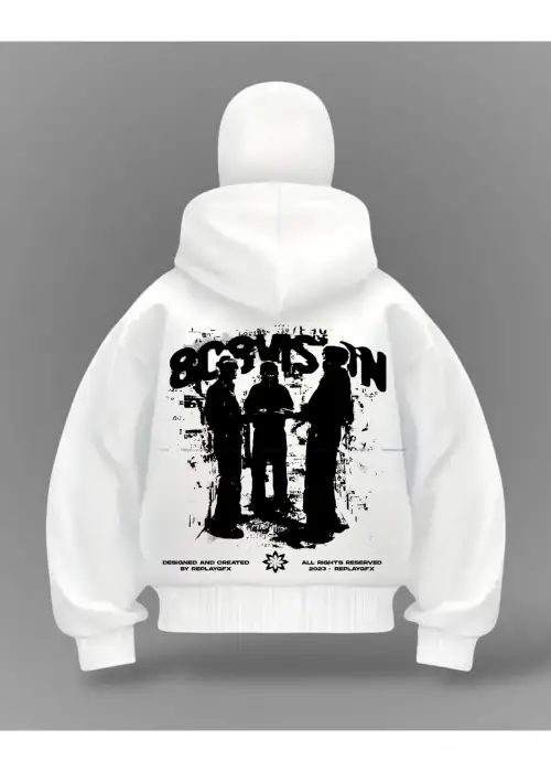 Boy Vision Detail Full Mask Oversize Hırka