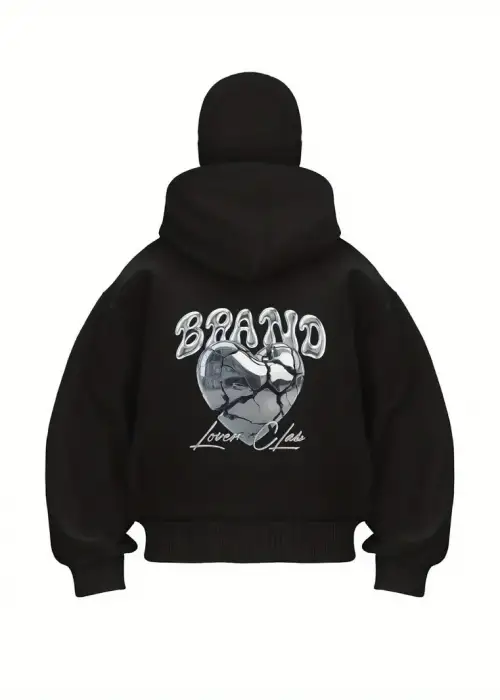 Brano Baskılı Kar Maskeli Ninja Unisex Sweatshirt Hırka