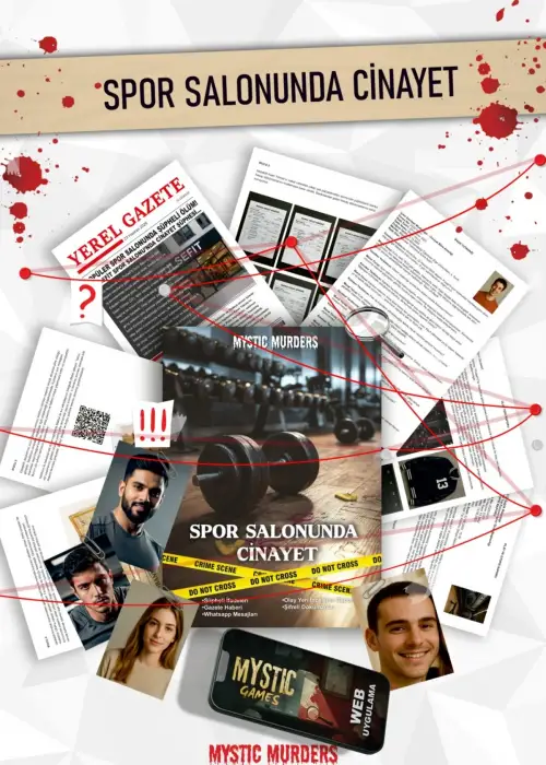 Dedektiflik Cinayet Çözme Oyunu-Spor Salonunda Cinayet