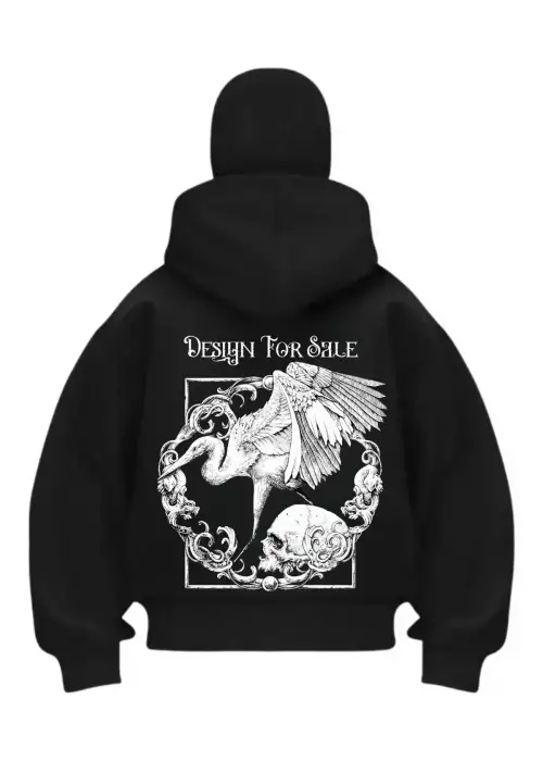 Design For Siyah Samuray Kar Maske Sweatshirt Hırka