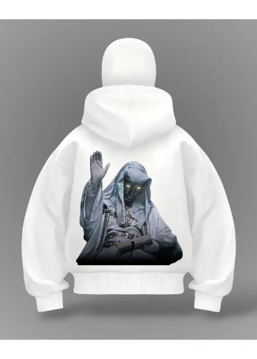 Eyes Your Baldwin Detail Full Mask Oversize Hırka