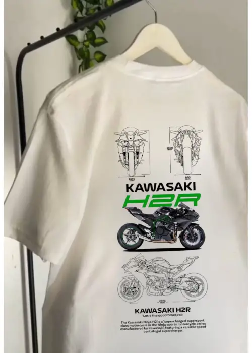 H2r Detail Oversize Unisex T-shirt