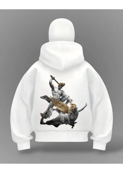 Herkules Detail Full Mask Oversize Hırka