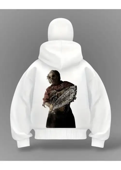 Jason Mask Detail Full Mask Oversize Hırka