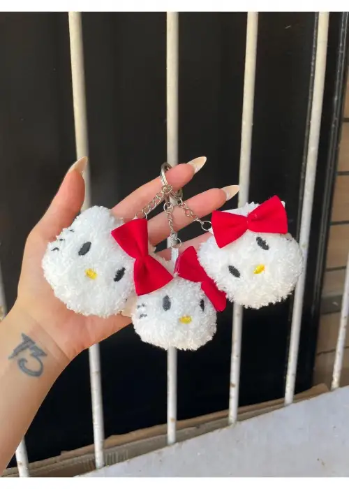 Kitty Cat Peluş Anahtarlık