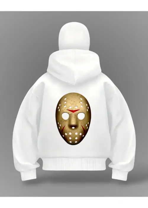 Mask Devil Detail Full Mask Oversize Hırka