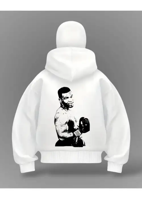 Mike Tysoon Detail Full Mask Oversize Hırka