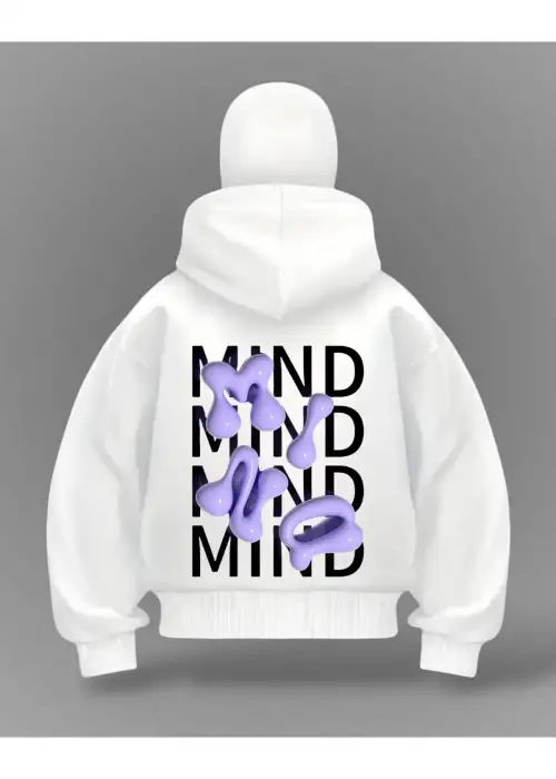 Mind Mind Detail Full Mask Oversize Hırka