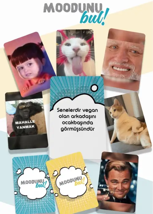 Moodunu Bul - Eğlenceli Kutu Oyunu - Meme Oyunu - Moodun Hangisi - Mood Oyunu