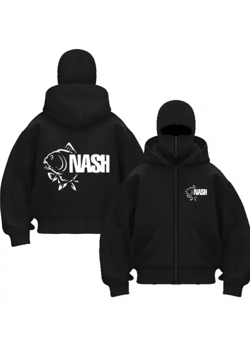 Nash Baskılı Kar Maskeli Ninja Unisex Sweatshirt Hırka
