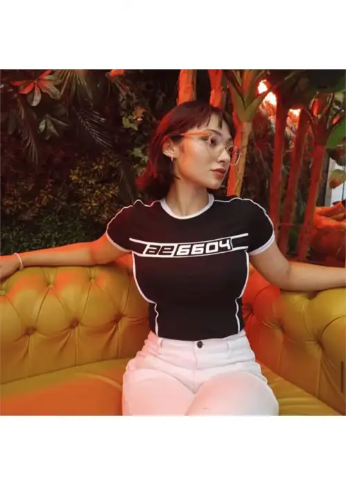 Old School ae6604 Siyah Yarım Tshirt