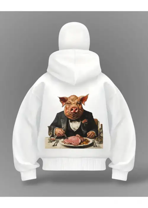 Prof PIG Detail Full Mask Oversize Hırka