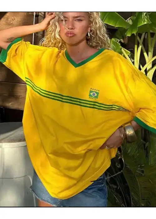 Retro Vintage Brasil 1980’S Unisex Tişört