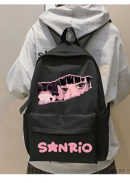 Sanrio Baskılı Unisex Okul Sırt Çantası