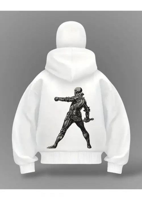 Soldiers Detail Full Mask Oversize Hırka