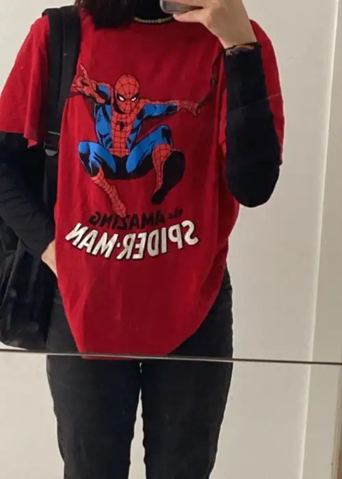 spiderman tişört