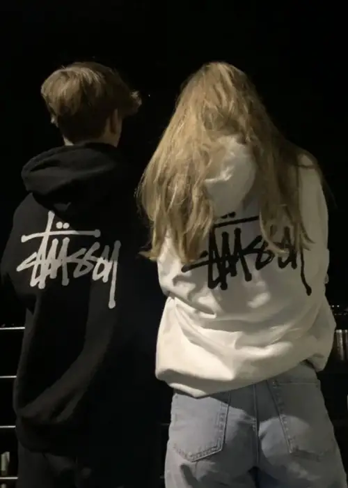 Stussy Sevgililer Günü Özel Oversize Sweatshirt