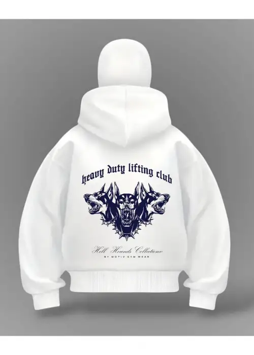 Two Dogs Street Detail Full Mask Oversize Hırka