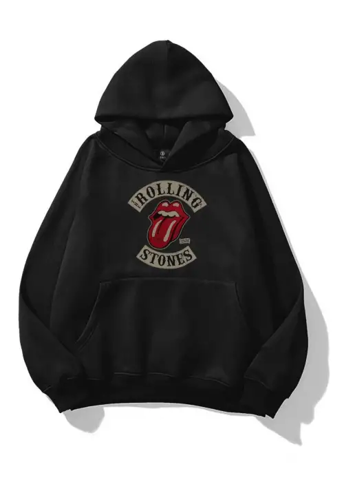 Rolling Stones 1978 Sweatshirt Siyah