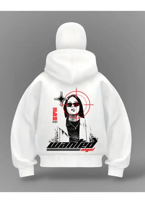 Wanted Detail Full Mask Oversize Hırka