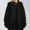 Düz Unisex Oversize (3 İPLİK) Hırka