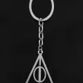 Harry Potter Ölüm Yadigarları Gümüş Rengi Anahtarlık Hediyelik Aksesuar