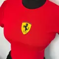 Ferrari Logo Kırmızı Crop