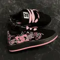 Midnight Dc Siyah Pembe Spor Ayakkabı