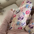 Unicorn Pony Baskılı Oversize Pijama Altı