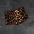 Turuncu Pul Sim Detaylı Şort Etek