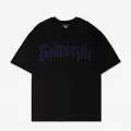 BadPeople Mavi Taş Baskılı Oversize Unisex T-shirt