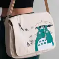 Bej My Neighboor Totoro Kanvas Postacı Çanta